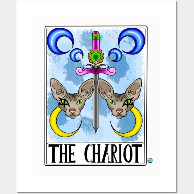 Cancer - The Chariot Wall Art by ColorMix Studios